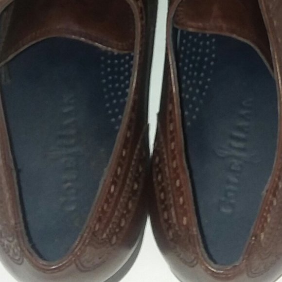 #28 New Brown Leather Cole Haan Derby  shoes 11.5